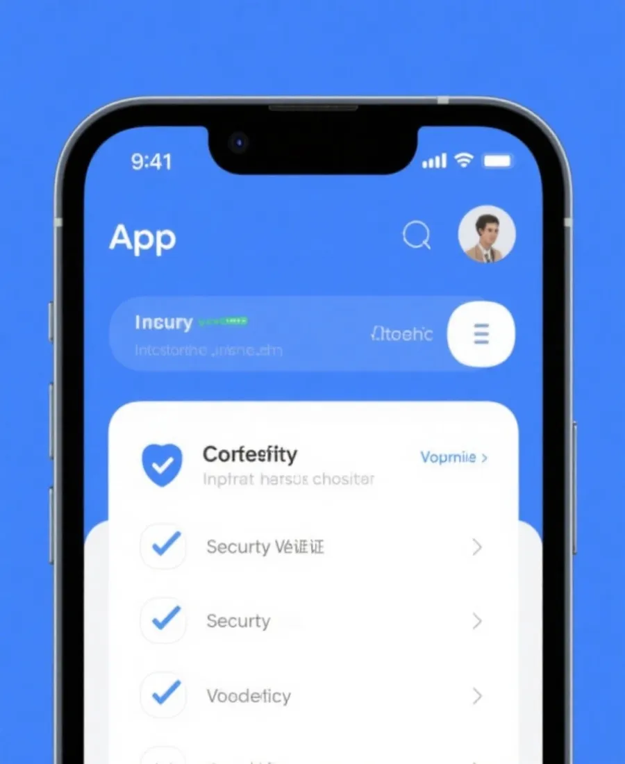 App安装完成后的安全校验示意图